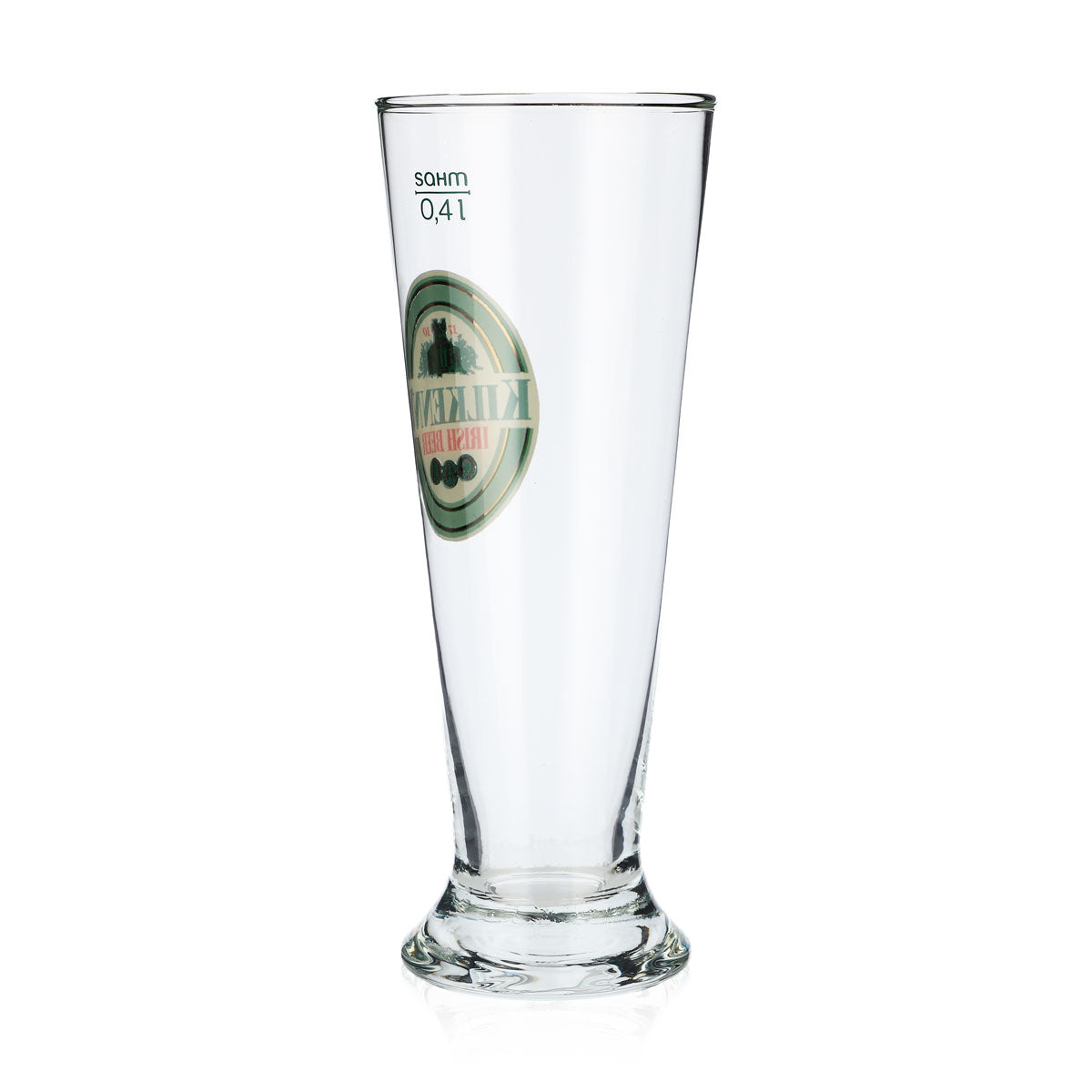 6x Kilkenny Bier Glas 0,4l Biergläser Becher Irish altes Logo Sahm München – Ansicht 4