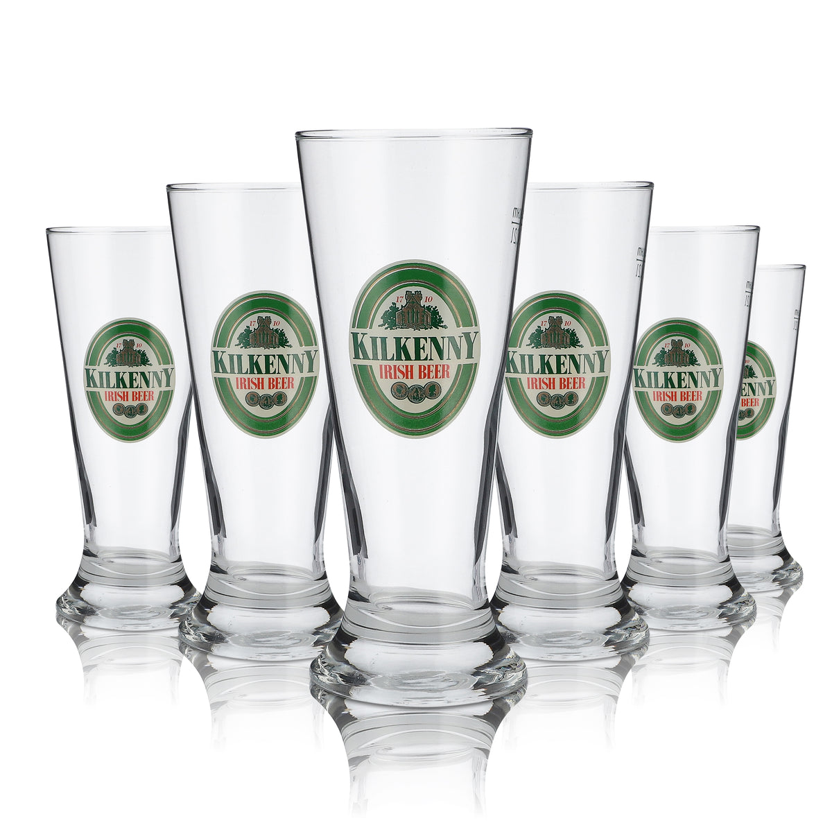 6x Kilkenny Bierglas 0,2l Willibecher Pokal Gläser Set Brauerei Irish Stout Beer – Ansicht 4