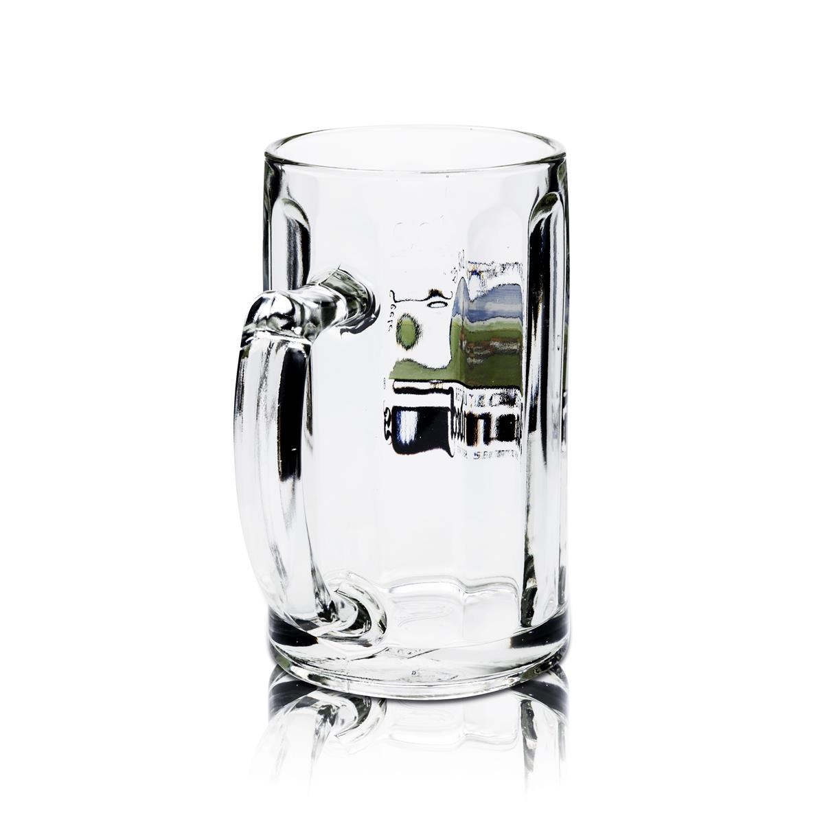 6x Kloster Andechs Bier Glas 0,3l Glückauf Krug – Ansicht 3