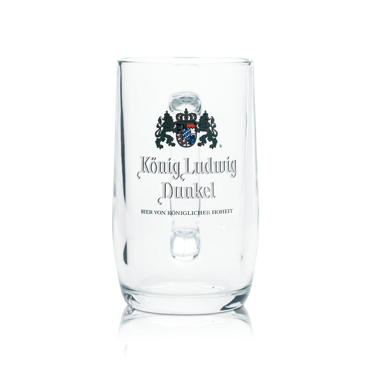 6x König Ludwig Bier Glas 0,3l Krug Dunkel Humpen Seidel Gläser Gastro Brauerei – Ansicht 2