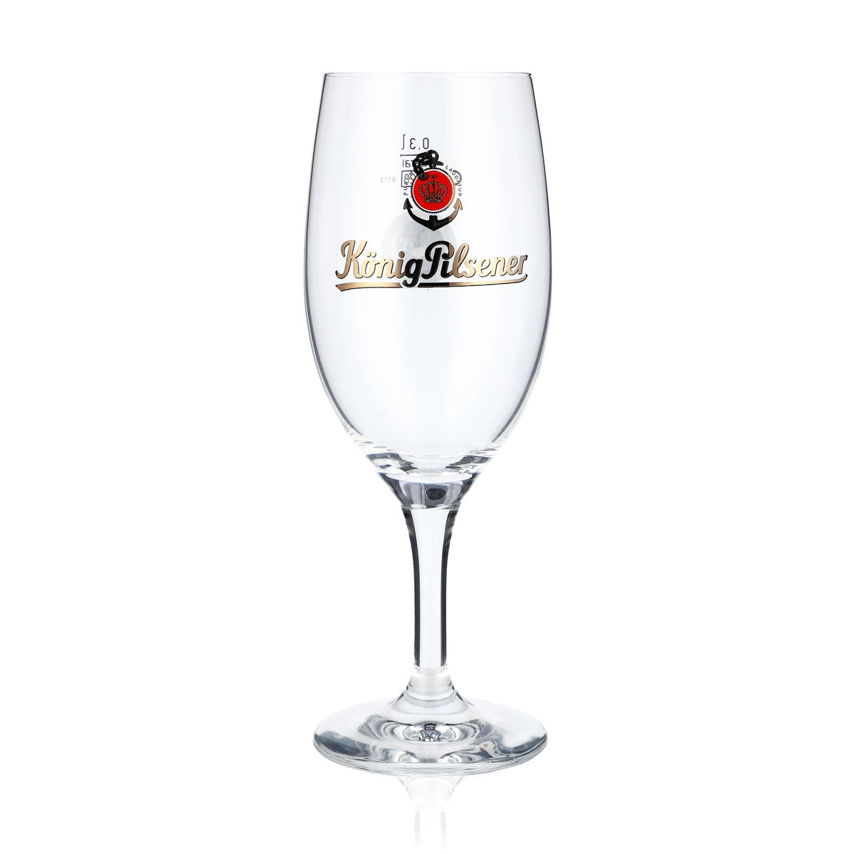 6x König Pilsener Bier Glas Biergläser Gläser 0,3l Pokal Ritzenhoff Tulpe NFC Tag – Ansicht 2