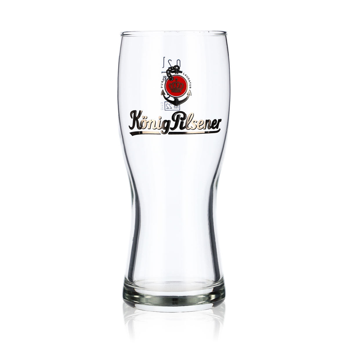 6x König Pilsener Bier Glas Gläser Biergläser 0,2l Becher Curve Cup Rastal – Ansicht 2