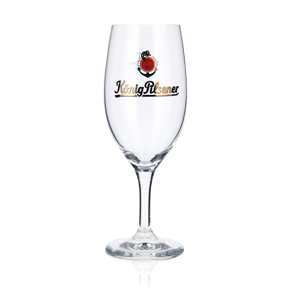 6x König Pilsener Bierglas Glas Gläser 0,3l Pokal Logo Anker Köpi – Ansicht 2