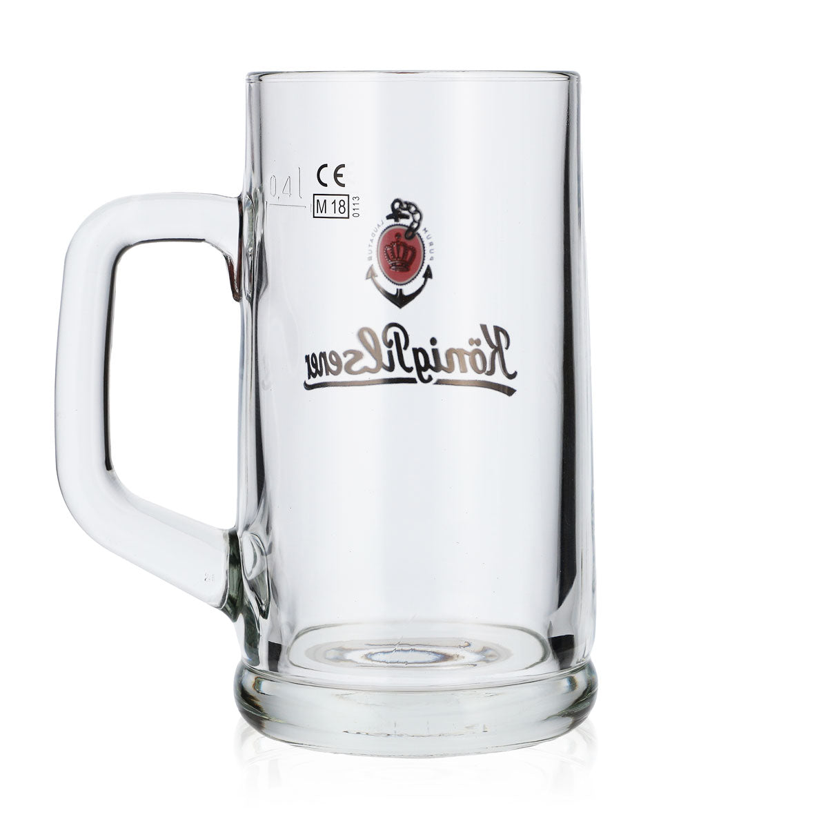 6x König Pilsener Bierseidel Bierhumpen Bier Glas 0,4l Krug Rastal – Ansicht 4