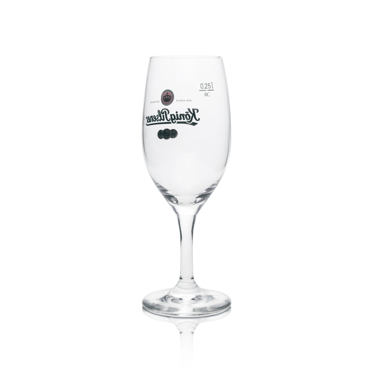 6x König Pilsner Bier Glas Pokal 0,25l Ritzenhoff Cristal – Ansicht 3