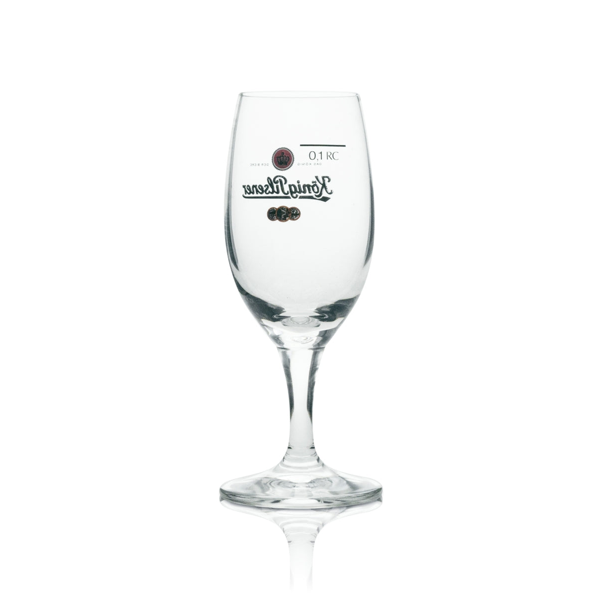 6x König Pilsner Bier Probierglas Empfangsglas Glas 0,1l Pokal Mini Ritzenhoff – Ansicht 3