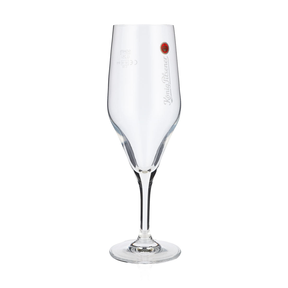 6x König Pilsner Bierglas Pokalglas Gläser 0,25l Biergläser Tulpe – Ansicht 3