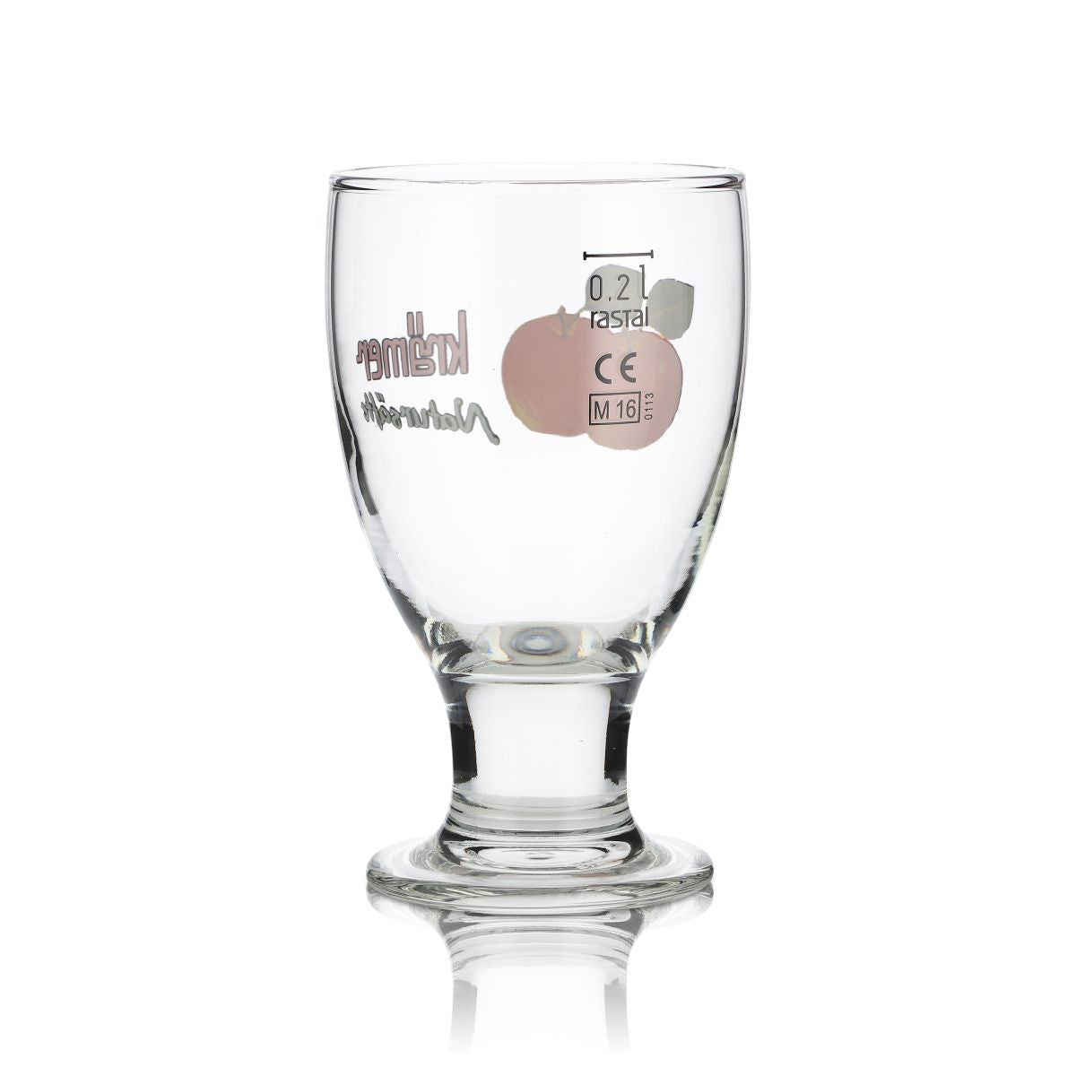 6x Krämer Glas 0,2l Saftglas Kelchglas Trinkglas Saftschorle Gläser Set Gastro – Ansicht 4