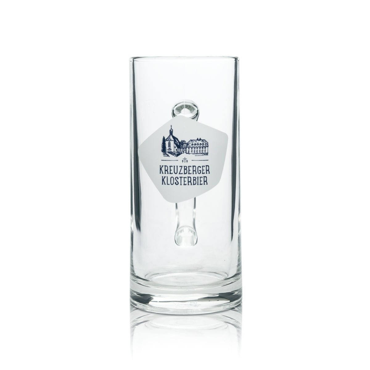 6x Kreuzberger Klosterbräu Bier Glas 0,5l Krug Seidel Henkel Gläser Krüge Beer – Ansicht 2
