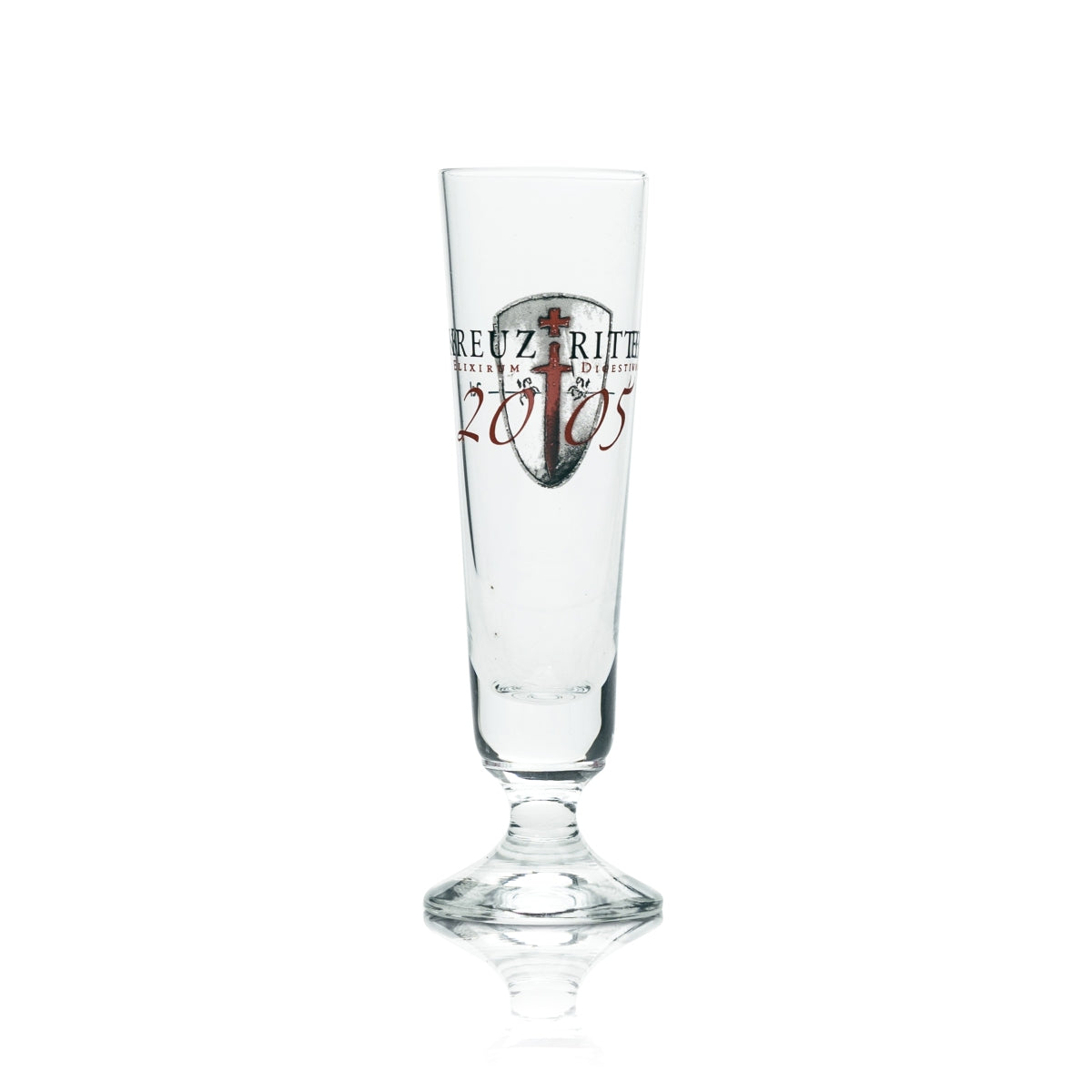 6x Kreuzritter Elixirum Digestivum Glas Schnaps 2cl Stamper Kurze Shots Gläser – Ansicht 2