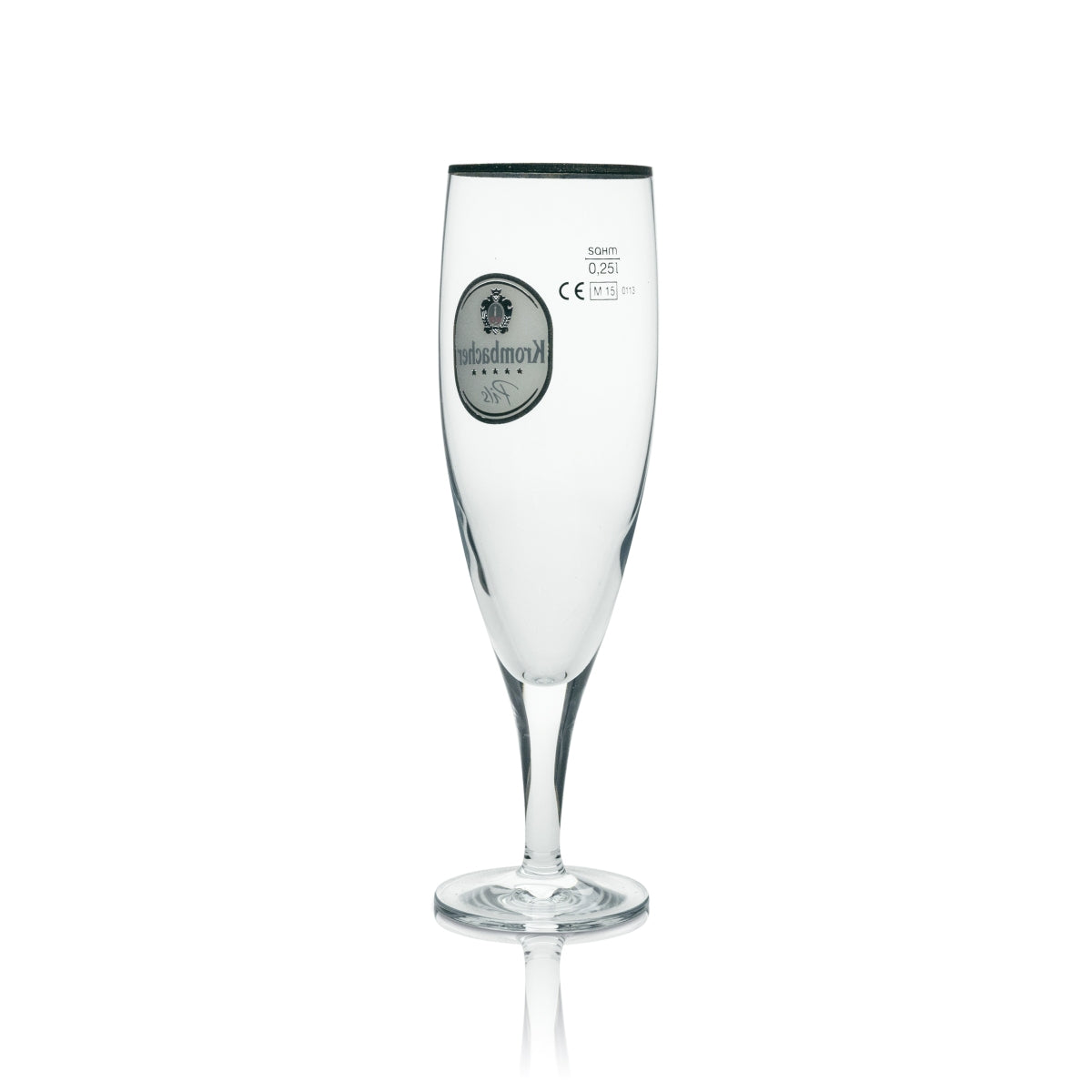 6x Krombacher Bier Glas 0,25l Exklusivpokal Sahm – Ansicht 3