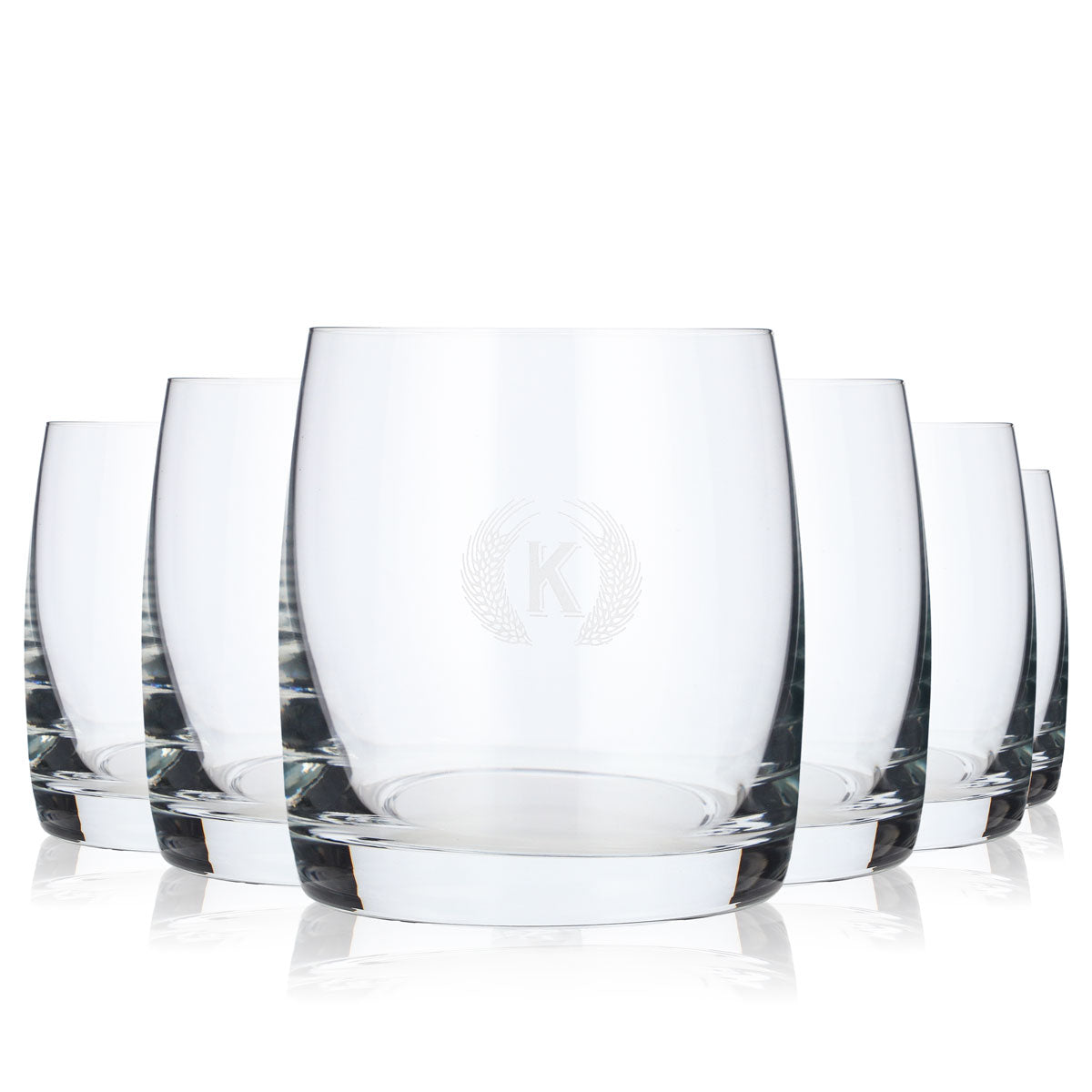 6x Krombacher Bier Glas 0,32l Tumbler Whiskyglas Old Fashioned Lowball (6er Set)