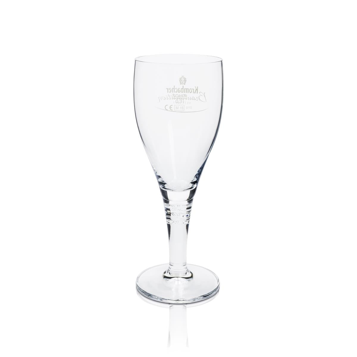 6x Krombacher Bier Glas 0,3l Pokal Traditions Sahm – Ansicht 3