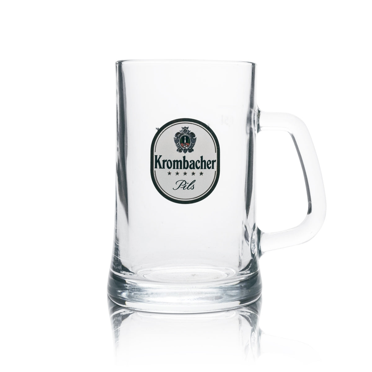 6x Krombacher Bier Glas Krug 0,5l "Eine Perle der Natur" Sahm – Ansicht 2