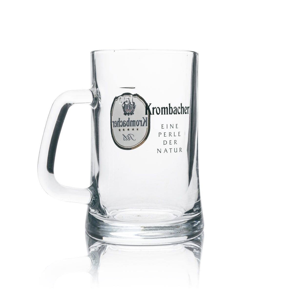 6x Krombacher Bier Glas Krug 0,5l "Eine Perle der Natur" Sahm – Ansicht 3