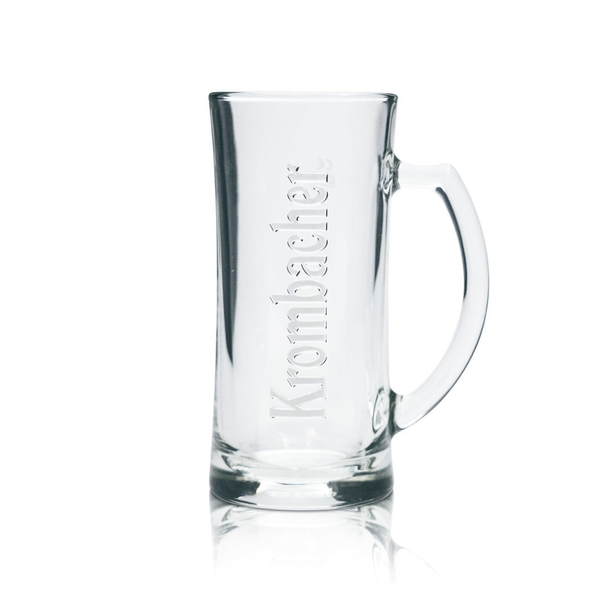 6x Krombacher Glas 0,3l Bier Krug Humpen Seidel Kontur Relief Gläser Gastro Bar – Ansicht 2