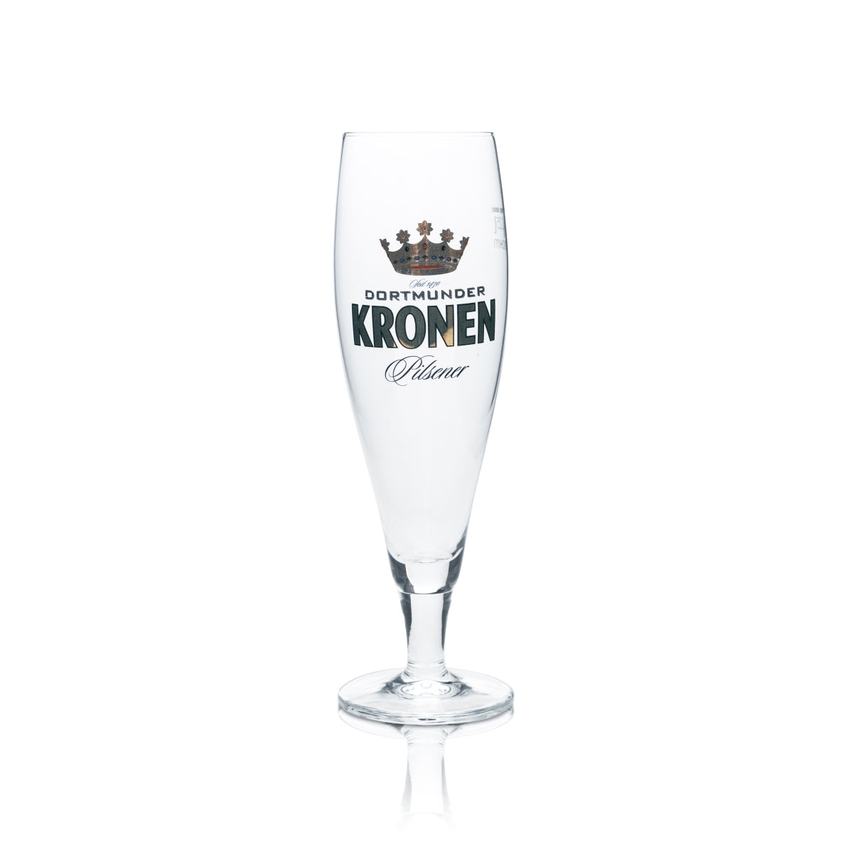 6x Kronen Bier Glas 0,25l Pokal Tulpe Gläser Pilsener Gastro Brauerei Kneipe Bar – Ansicht 2