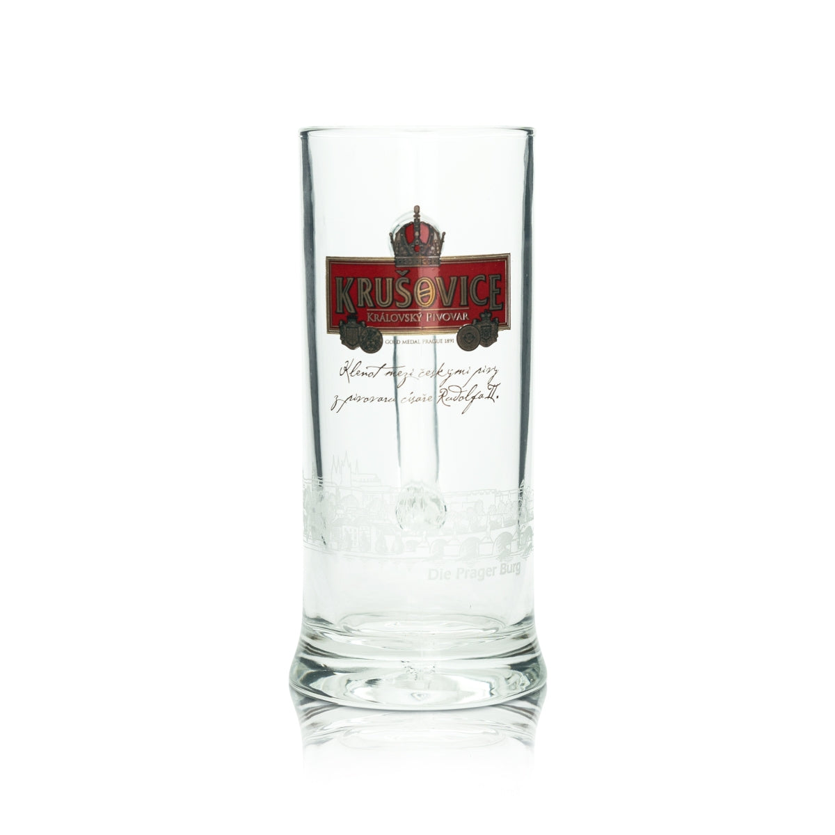 6x Krusovice Bier Glas 0,3l Krug Tankards Seidel Sahm Prager Henkel Gläser Beer – Ansicht 2