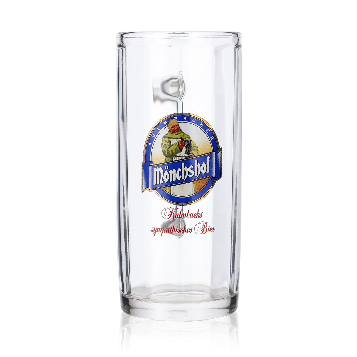 6x Kulmbacher Mönchshof Glas 0,3l Bierkrug Humpen Seidel Gläser Set Brauerei – Ansicht 2