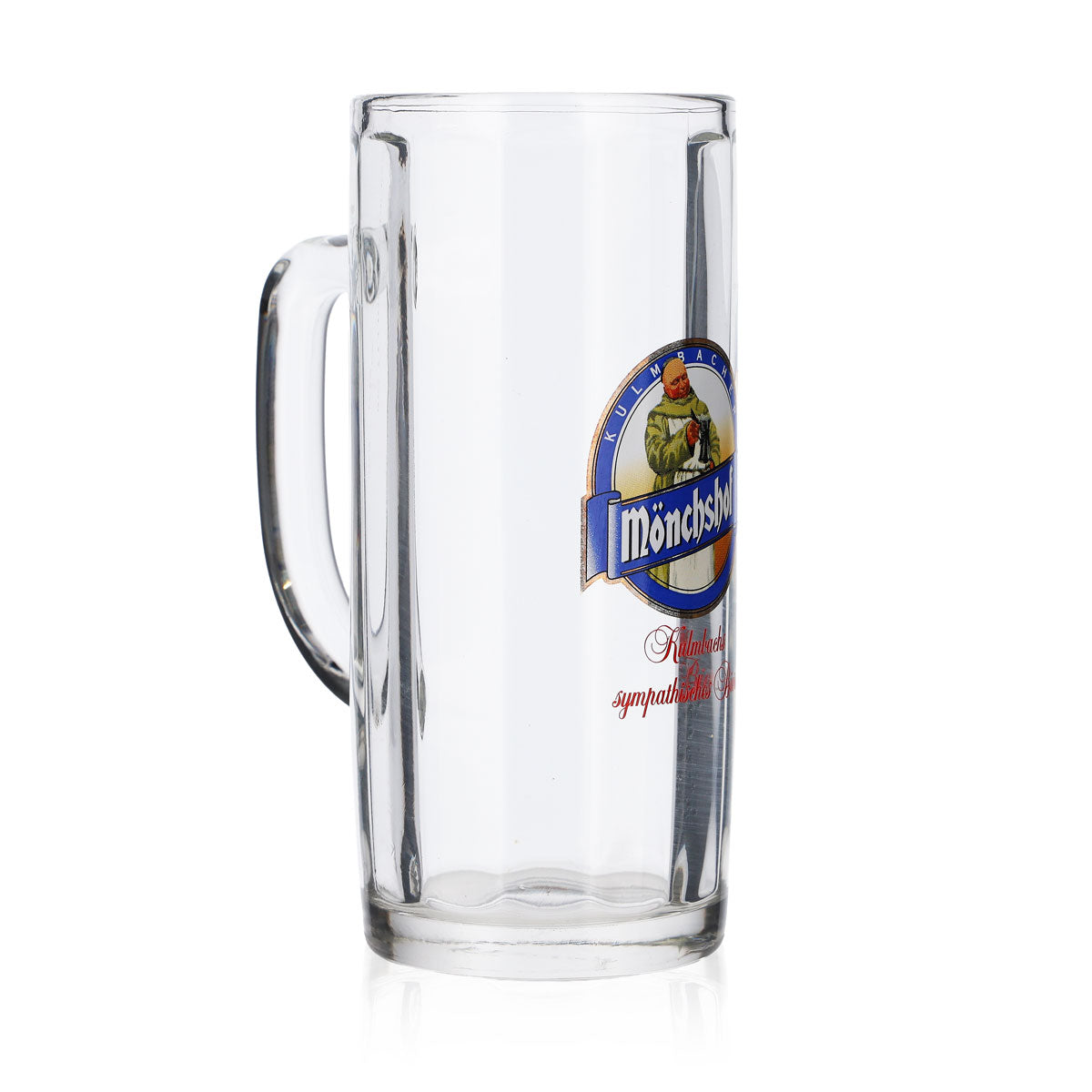 6x Kulmbacher Mönchshof Glas 0,3l Bierkrug Humpen Seidel Gläser Set Brauerei – Ansicht 3