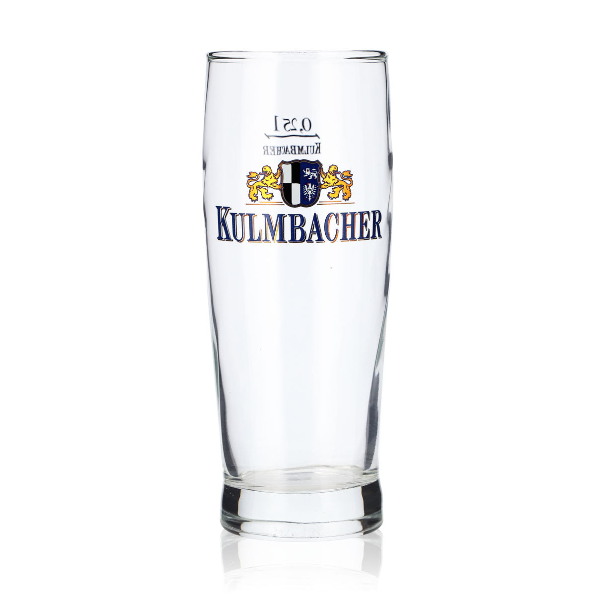 6x Kulmbacher Reichelbräu Bier Glas Biergläser 0,25l Becher Trumpf – Ansicht 2
