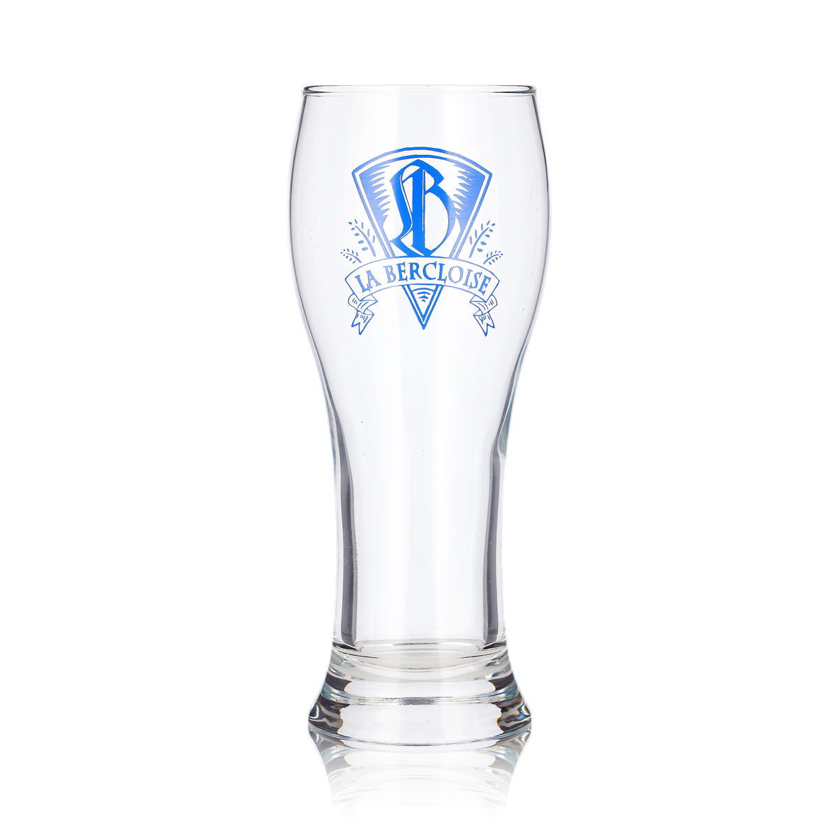 6x La Bercloise Bier Glas 0,25l Weizenglas Durobor Brasserie (6er Set) – Ansicht 3