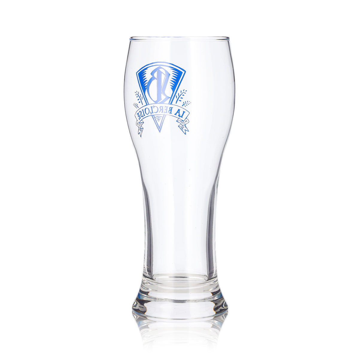 6x La Bercloise Bier Glas 0,25l Weizenglas Durobor Brasserie (6er Set) – Ansicht 5