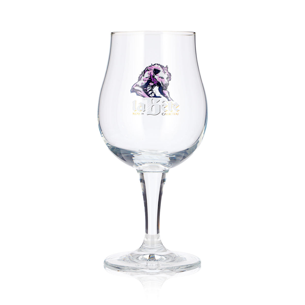 6x La Bete Bier Glas 0,25l Pokal Werwolf-Motiv Ritzenhoff – Ansicht 3
