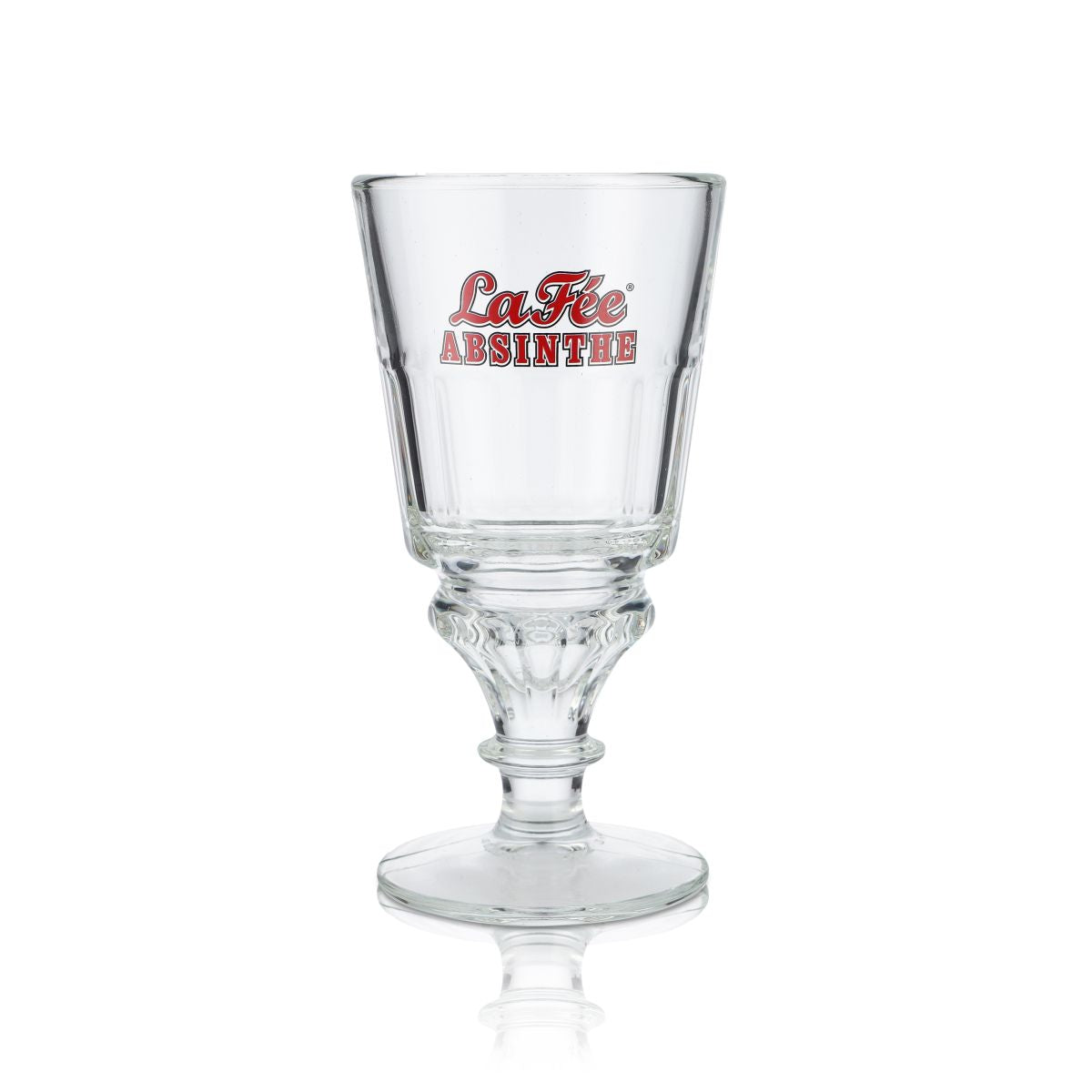 6x La Fee Absinth Glas 0,3l Kontur Reliefschliff Longdrink CocktailGläser Set – Ansicht 2