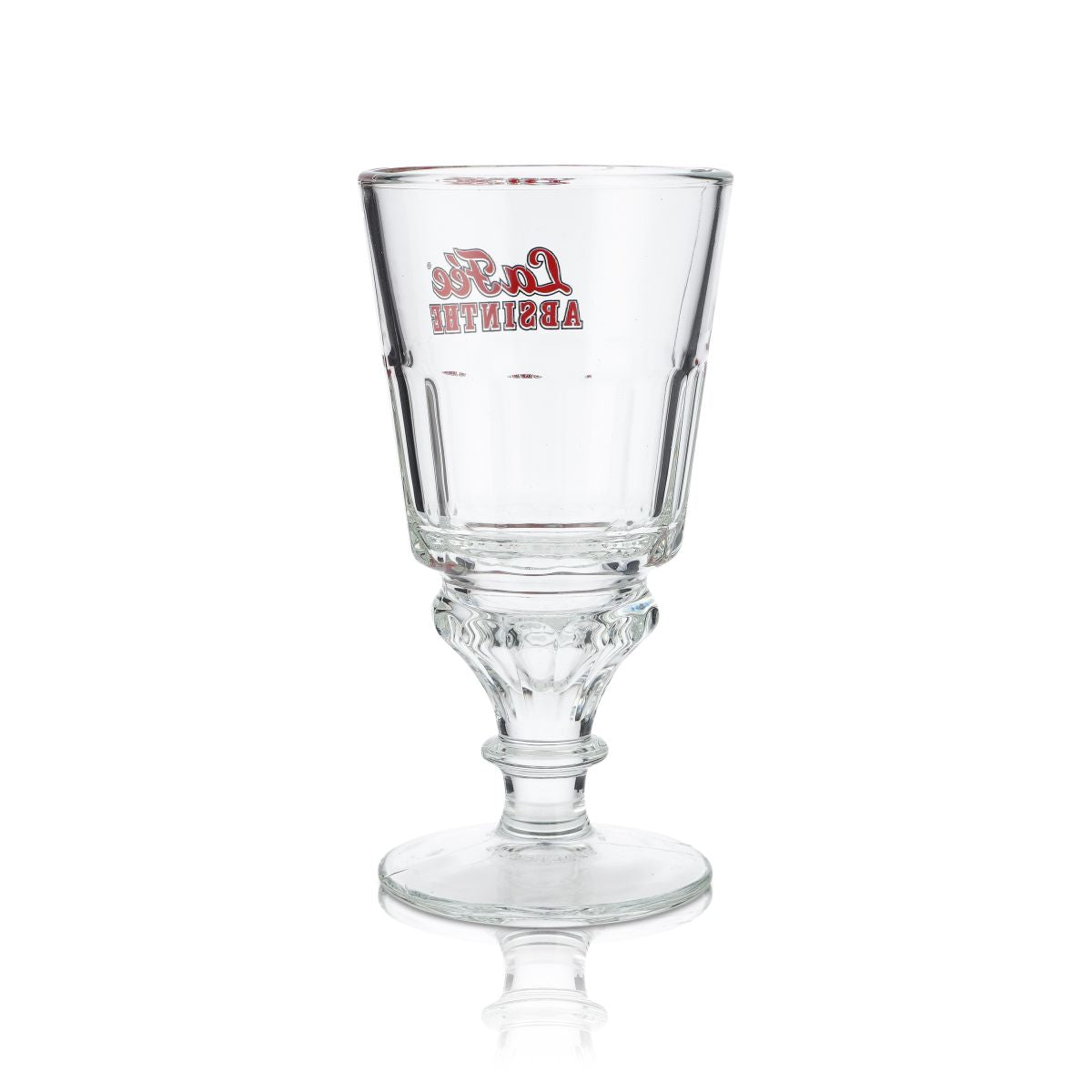 6x La Fee Absinth Glas 0,3l Kontur Reliefschliff Longdrink CocktailGläser Set – Ansicht 3