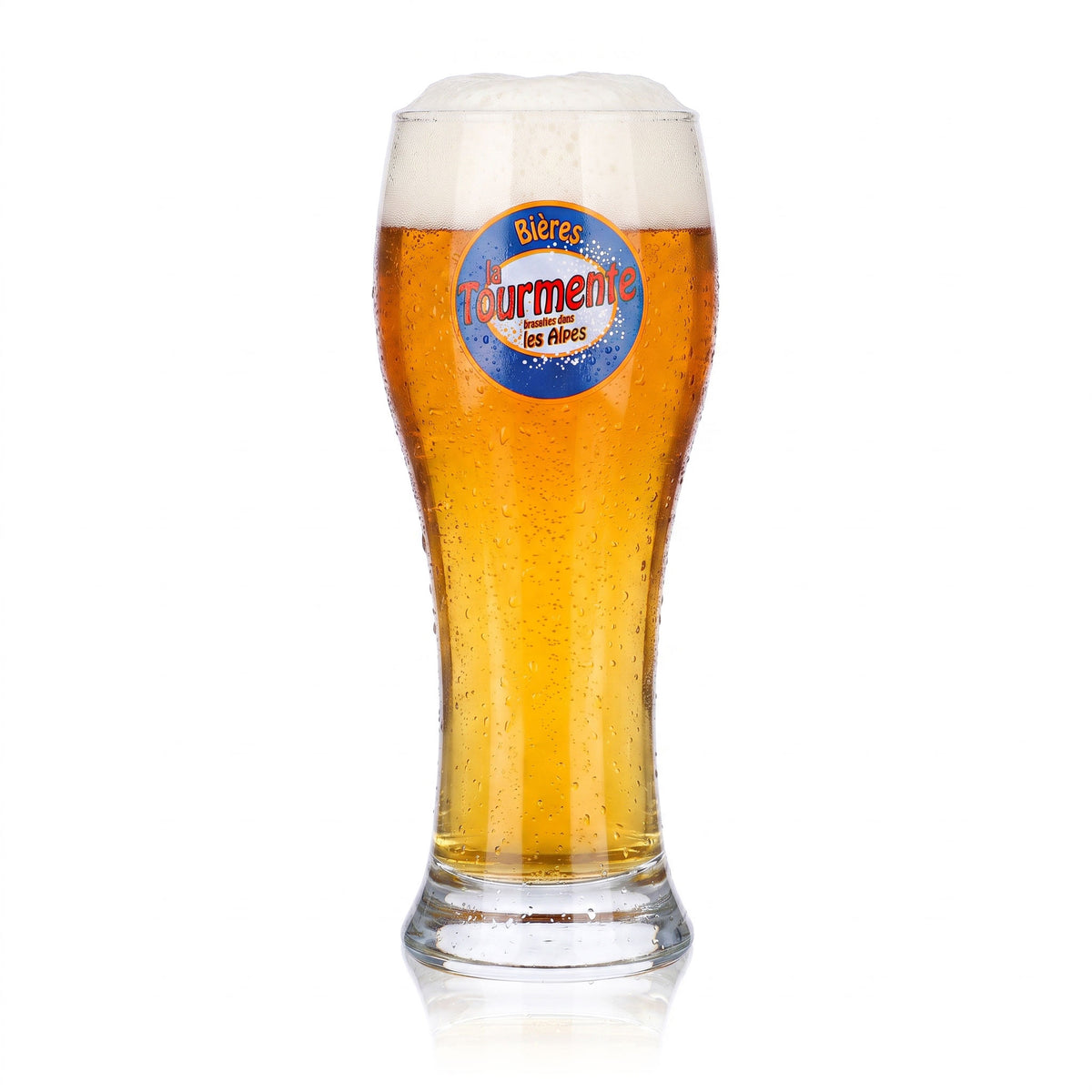 6x La Tourmente Bier Glas 0,25l Weizenglas Durobor Brasserie (6er Set) – Ansicht 2