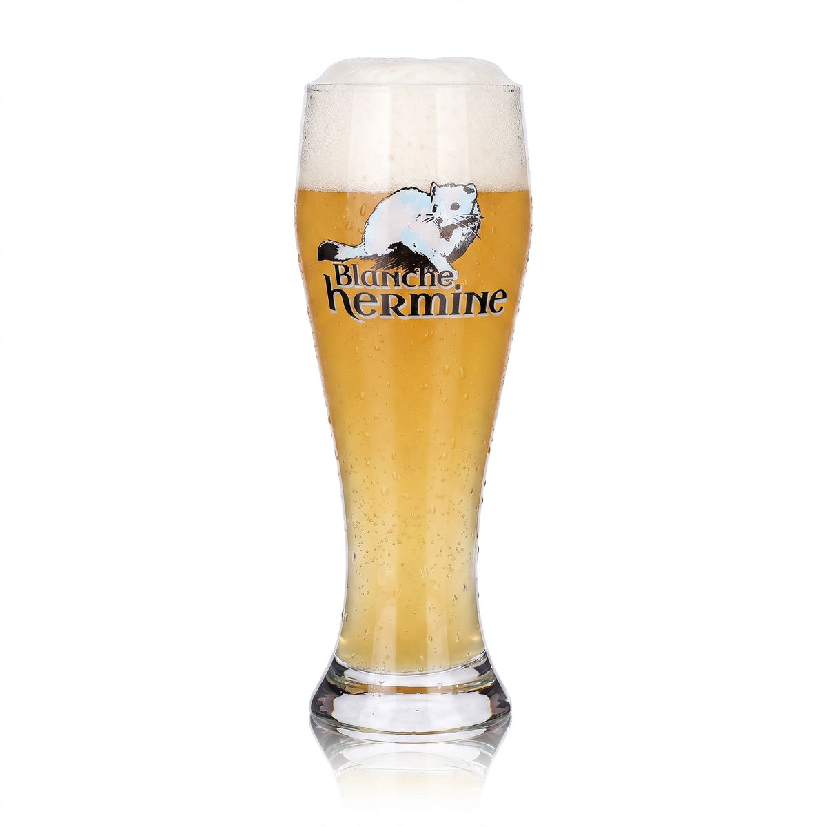 6x Lancelot Bier Glas 25cl + 33cl Pokal Blanche Hermine – Ansicht 2