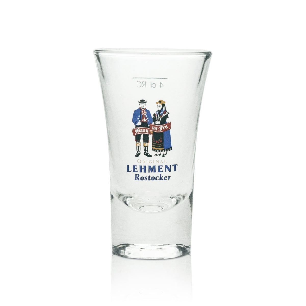 6x Lehment Schnaps Glas Shot Mann un Frau 4cl – Ansicht 2