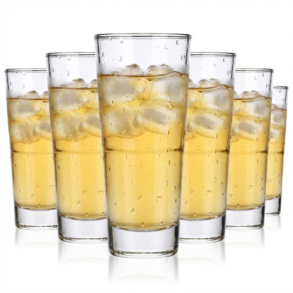 6x Libbey Glas 0,3l Longdrinkglas Cocktailgläser Blanco Hi-Ball