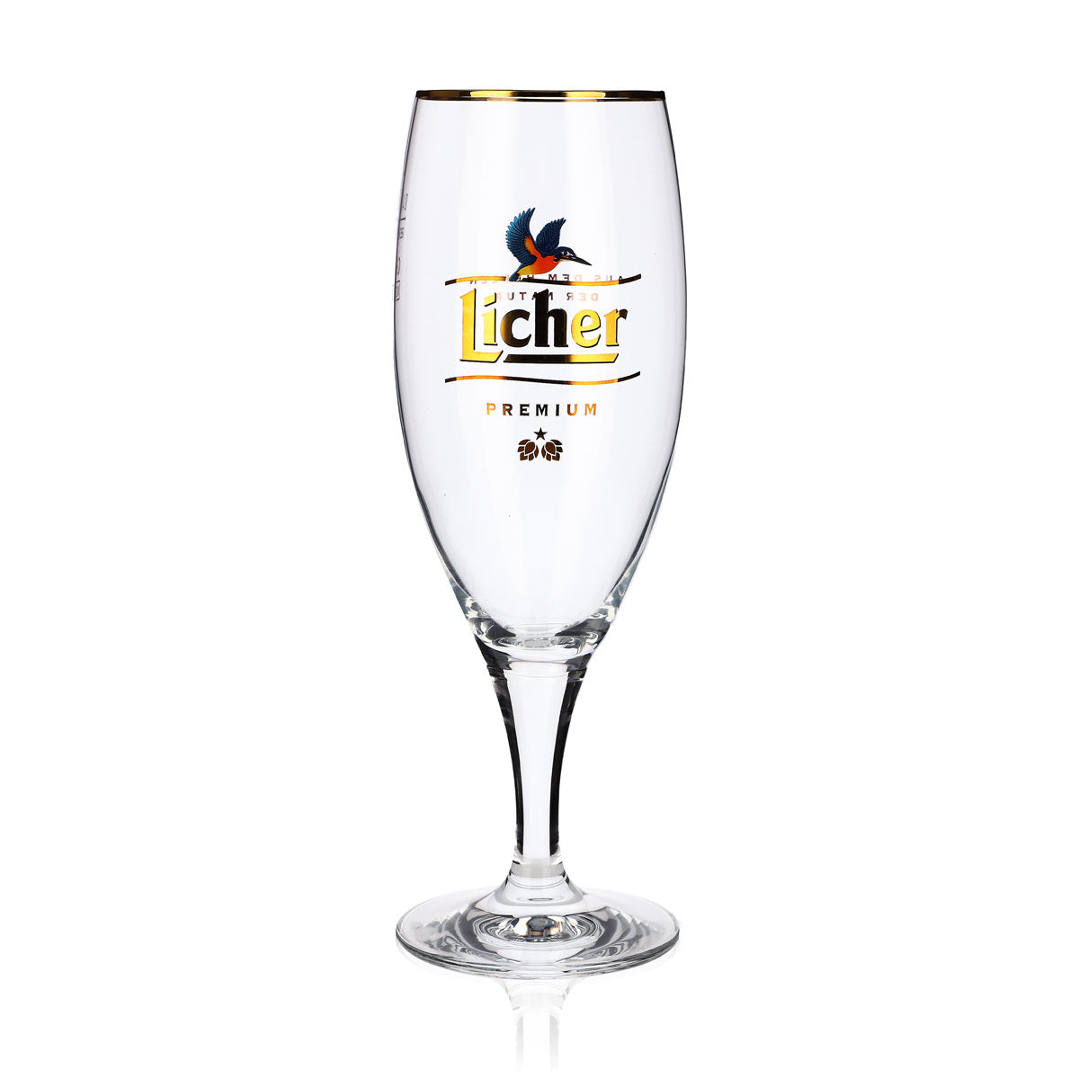 6x Licher Bierglas Pokalglas 0,4l Kolibri "Aus dem Herzen der Natur" Noblesse – Ansicht 2