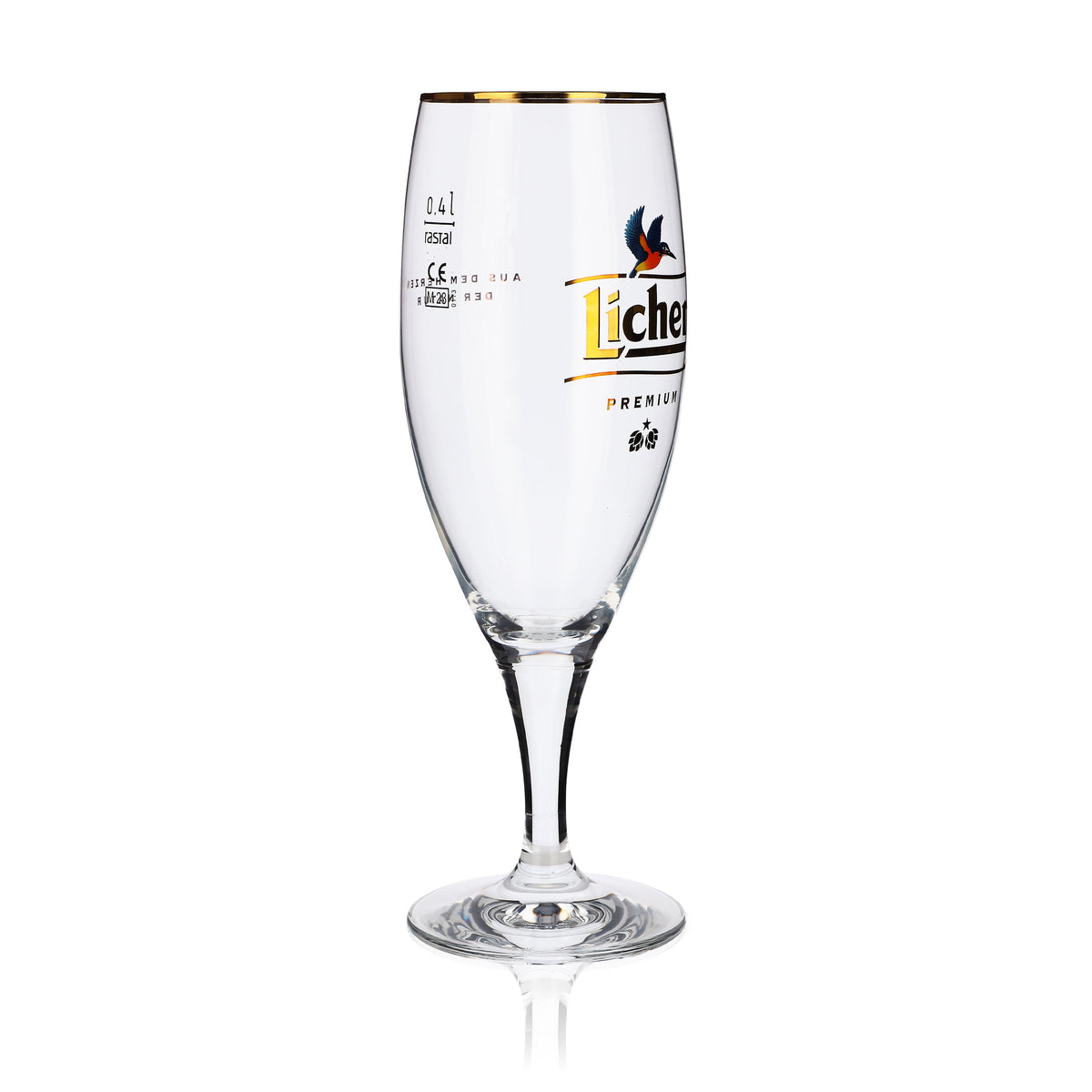 6x Licher Bierglas Pokalglas 0,4l Kolibri "Aus dem Herzen der Natur" Noblesse – Ansicht 3