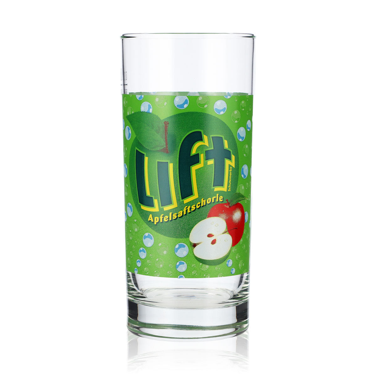 6x Lift Saft Glas 0,3l Becher Gläser Limogläser Grün Apfelsaftschorle Rastal – Ansicht 2