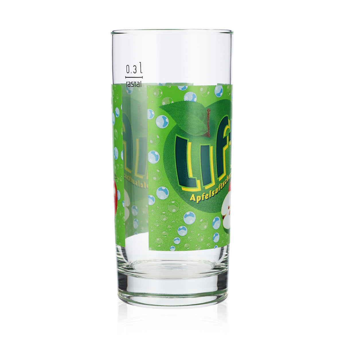 6x Lift Saft Glas 0,3l Becher Gläser Limogläser Grün Apfelsaftschorle Rastal – Ansicht 3