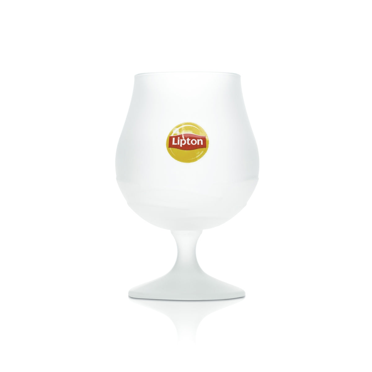 6x Lipton Eistee Glas 0,3l Tulpe Kelch Pokal Frosted Longdrink Cocktail Gläser – Ansicht 2