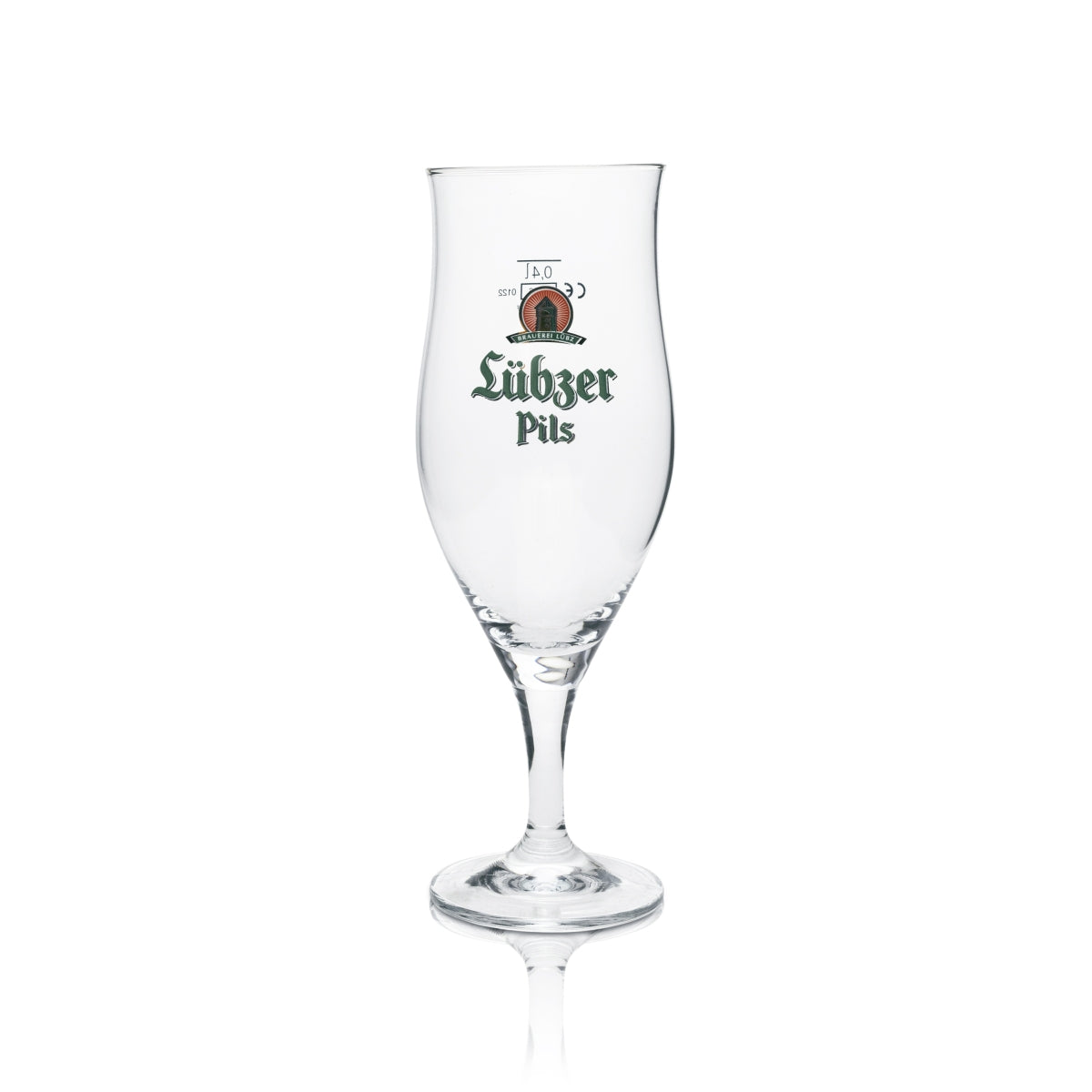 6x Lübz Bier Glas Pokal 0,4l Pils Ritzenhoff – Ansicht 2