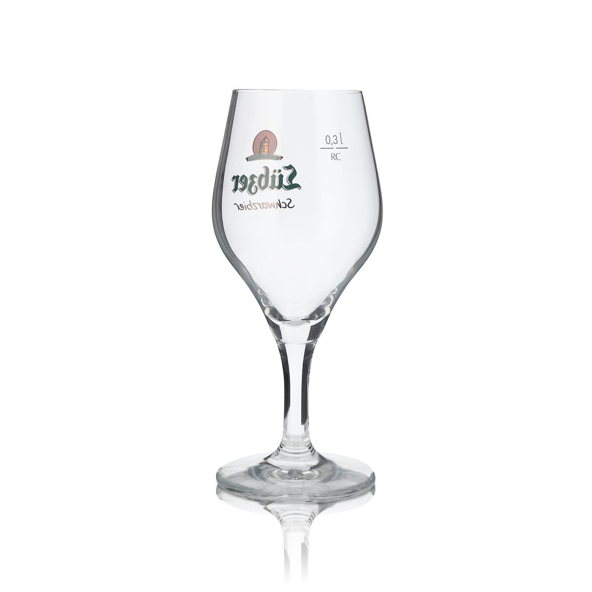 6x Lübzer Glas 0,3l Bierglas Gran Cru Pokal Schwarzbier Gläser Set Brauerei – Ansicht 3
