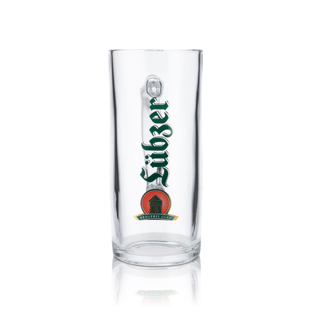 6x Lübzer Glas 0,4l Bierkrug Berna 400 Humpen Seidel Gläser Set Brauerei – Ansicht 2