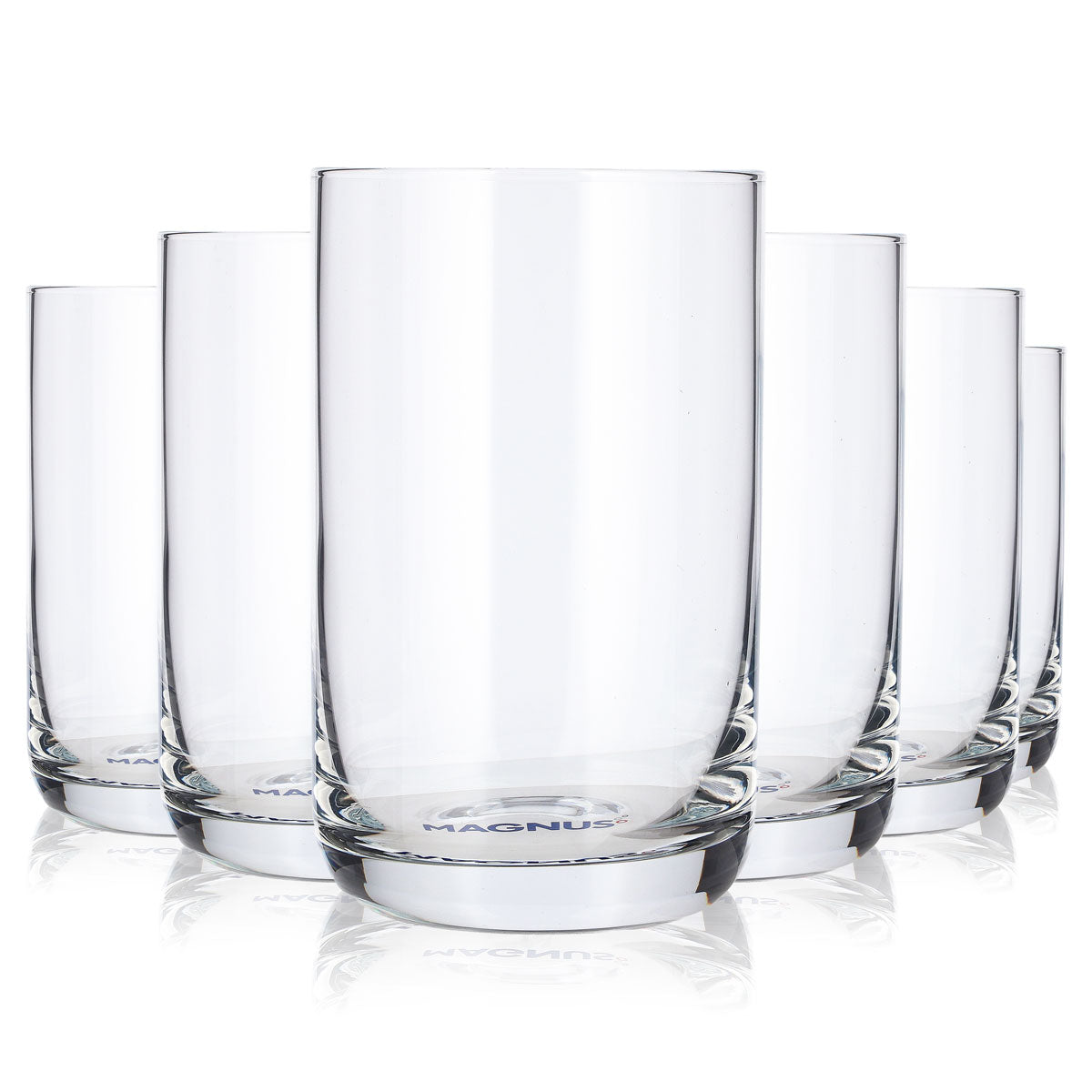 6x Magnus Wasser Glas 0,33l Becher Tumbler Whiskyglas Old Fashioned