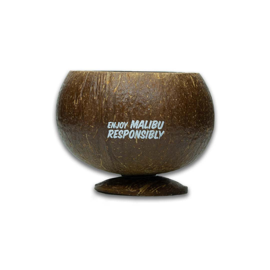 6x Malibu Glas 0,56l Kokosnuss Becher Longdrink Cocktail Gläser Gastro Colada – Ansicht 4