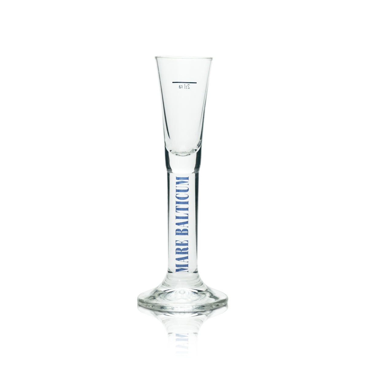 6x Mare Balticum Likör Glas Schnaps Shot Gläser Kurze Stamper Stielglas Gastro – Ansicht 2