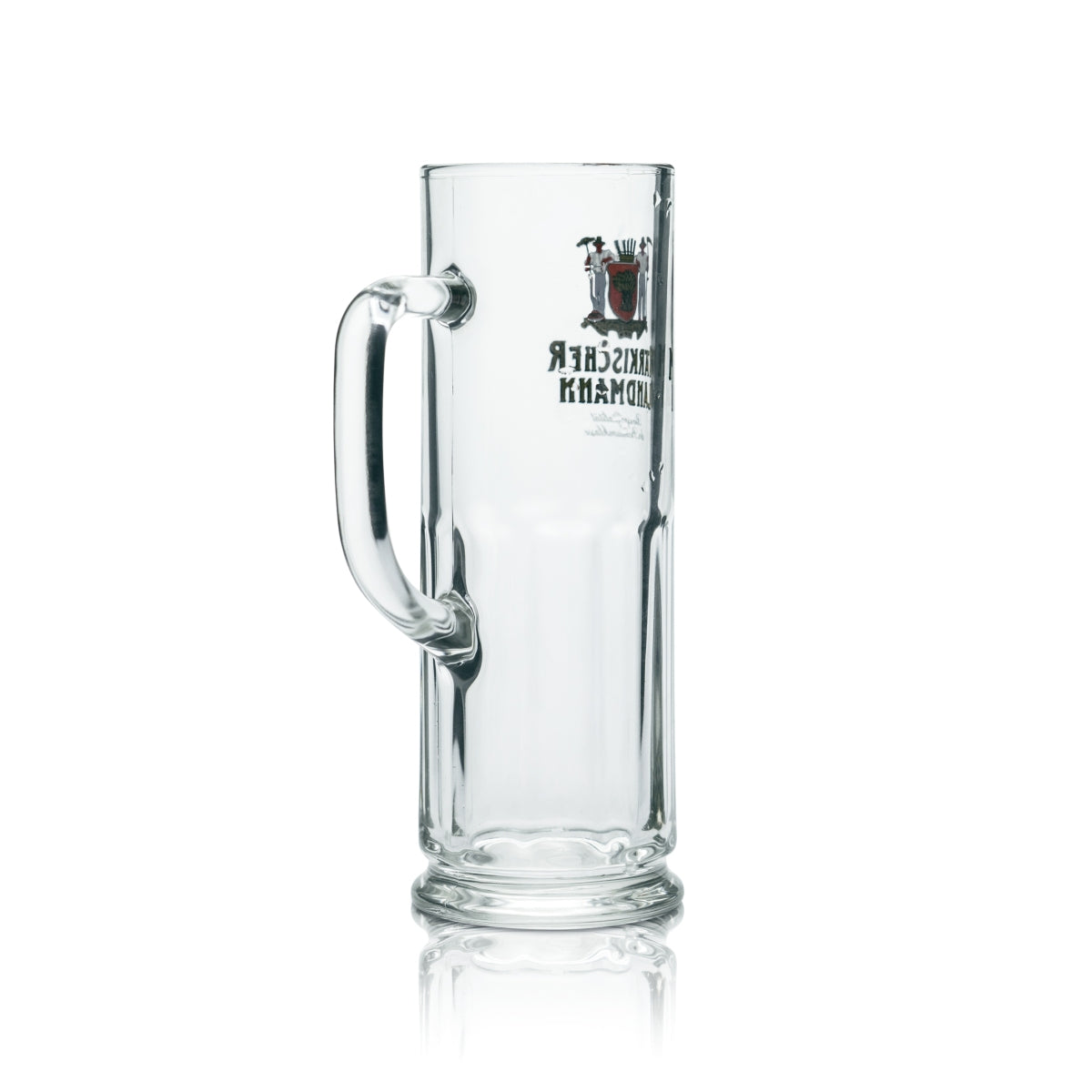 6x Märkischer Landmann Glas 0,4l Bier Krug Kontur Gläser Brauerei Gastro Eiche – Ansicht 3