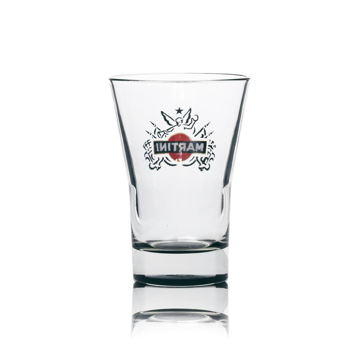 6x Martini Wermut Glas Tumbler 31cl schwarzer Boden – Ansicht 3