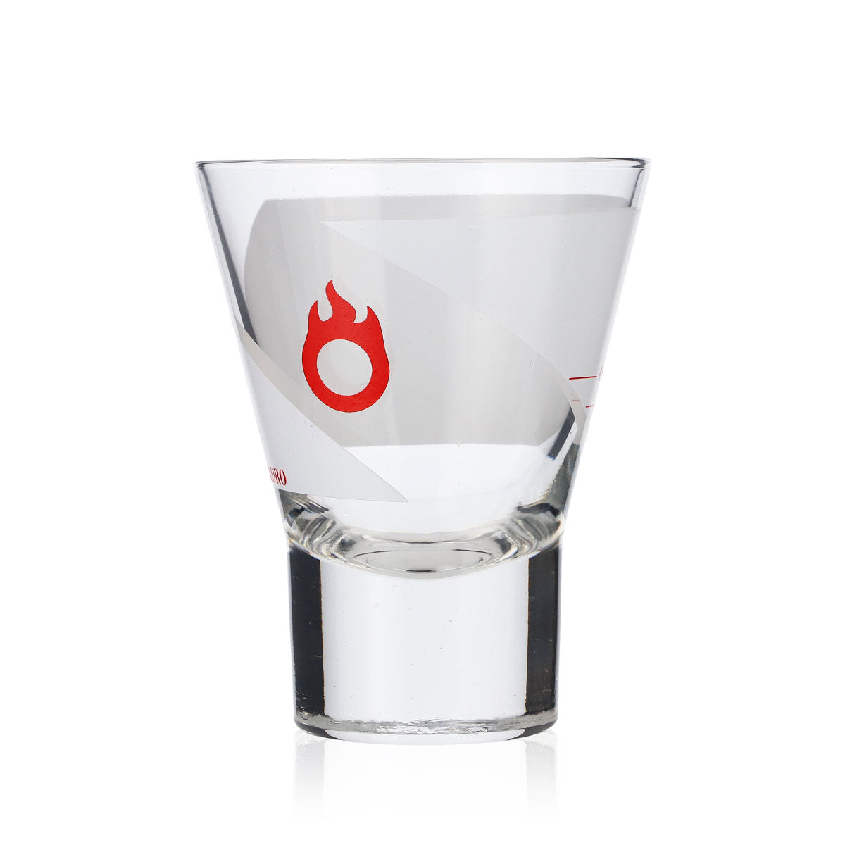 6x Marzadro Grappa Glas Gläser 4cl Tumbler/Becher Rotes Logo – Ansicht 5