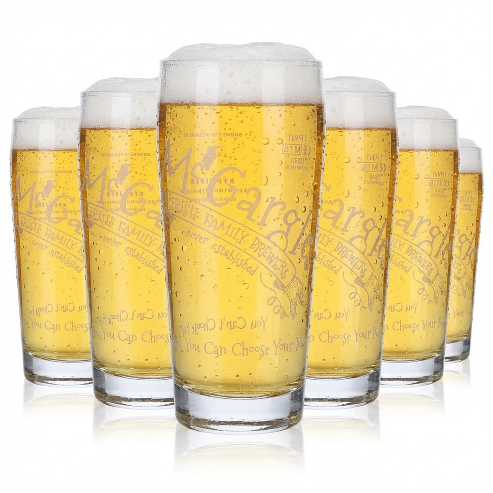 6x Mc Gargles Bier Glas Gläser Biergläser Willigläser Bierglas 0,57l