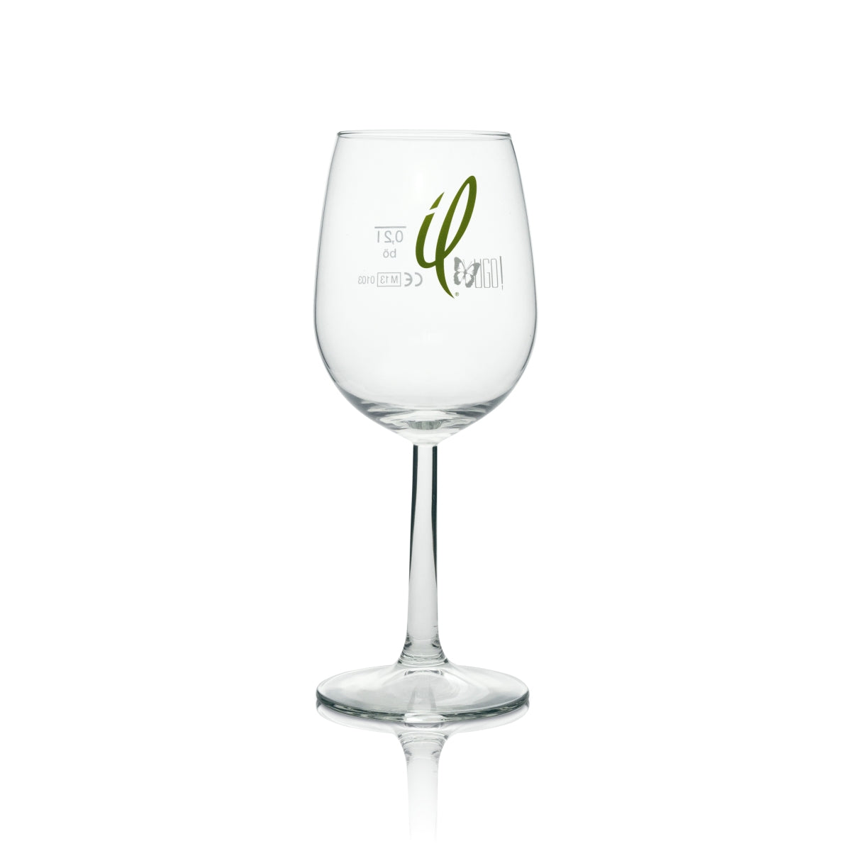 6x Mionetto Sekt Glas Il Hugo Weinglas 280ml Böckling – Ansicht 2